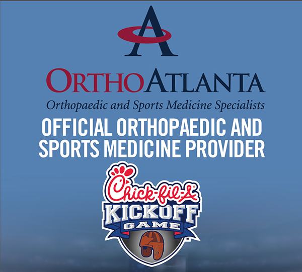 OrthoAtlanta Official Orthopaedic and Sports Medicine Provider of the Chick-fil-A Kickoff Game