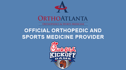 Official Orthopedic and Sports Medicine Provider of the Chick-fil-A Kickoff Game