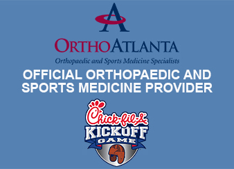 OrthoAtlanta is official orthopedic and sports medicine provider to Chick-fil-A Kickoff Game