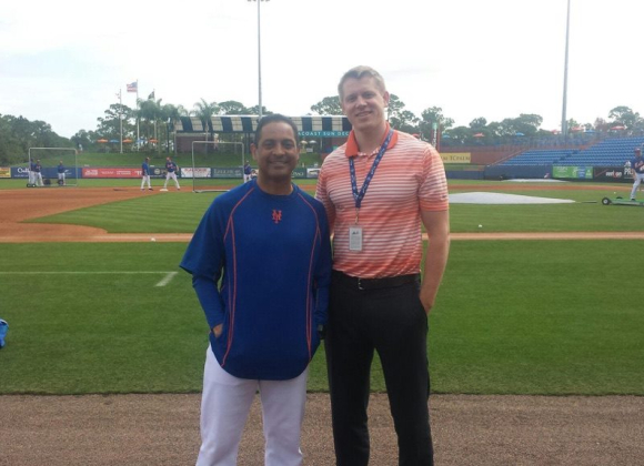 Dr. Fowler at New York Mets Spring Training 2015
