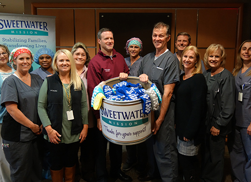 Sweetwater Mission Sock Donation