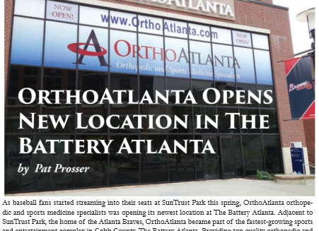 OrthoAtlanta The Battery Atlanta