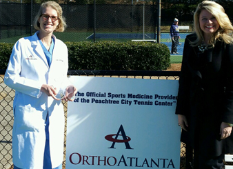 Dr. Susan Jordan and Carrie Parsons, OrthoAtlanta