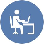 Work Related Injuries and Evaluations Icon