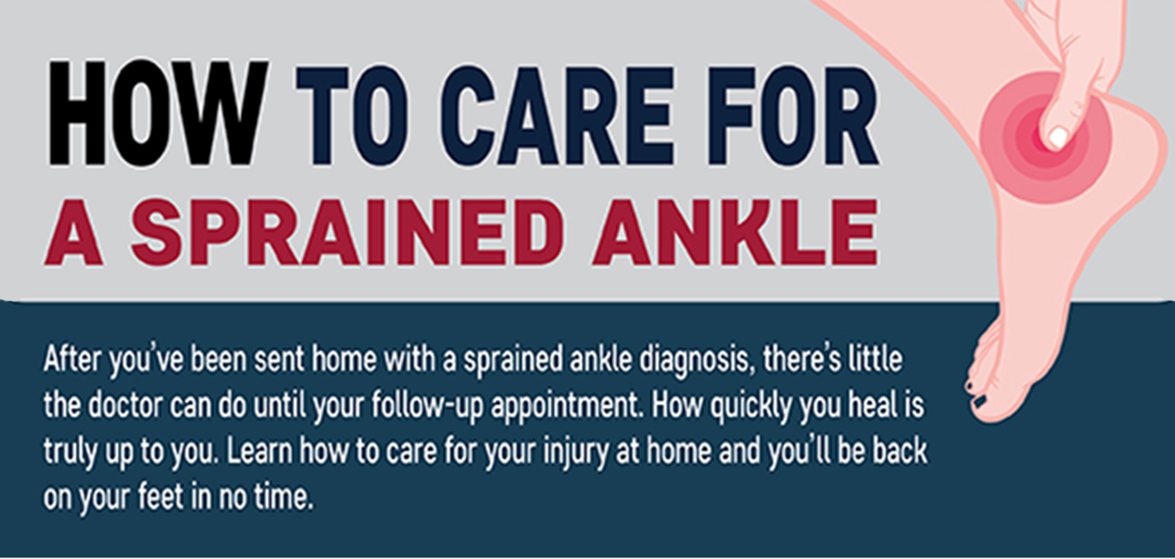 How to Care for a Sprained Ankle