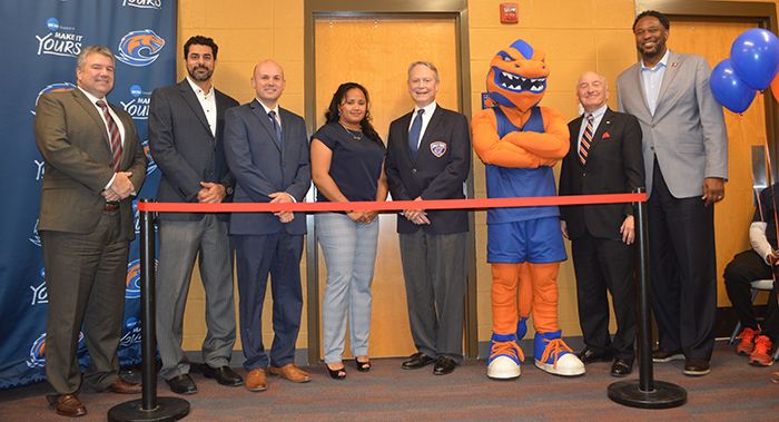 OrthoAtlanta Athletic Training Room ribbon cutting at Clayton State