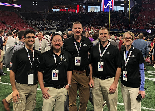 OrthoAtlanta Physicians at 2019 Chick-fil-A Kickoff Game