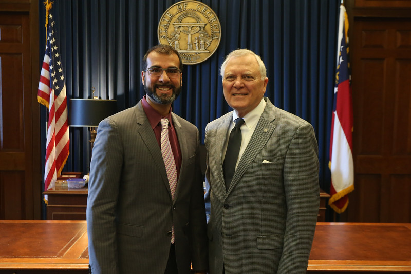 Snehal C. Dalal, M.D. and Governor Nathan Deal