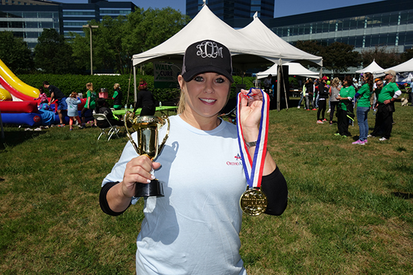 Tracey Oeldrich at 2017 Walk to Cure Arthritis