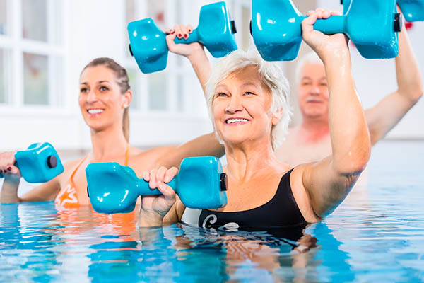 water aerobics water aerobics