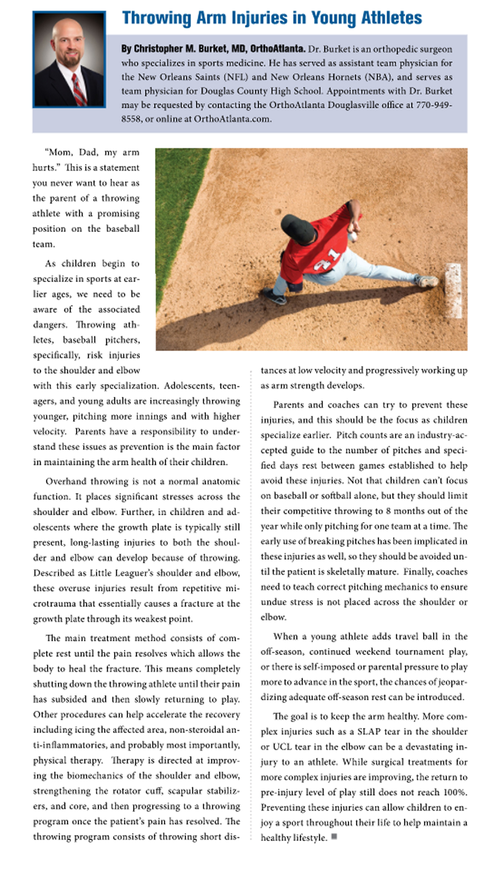 Throwing Arm Injuries Throwing Arm Injuries