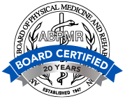 Board Certification logo of the American Board of Physical Medicine and Rehabilitation Board Certification logo of the American Board of Physical Medicine and Rehabilitation