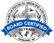 Board Certification logo of the American Board of Physical Medicine and Rehabilitation