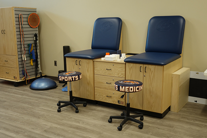 Clayton State Athletics Taping Station