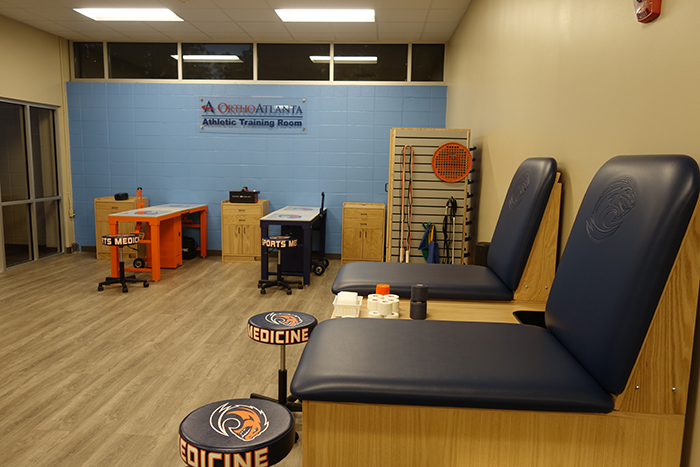 OrthoAtlanta Athletic Training Room at Clayton State Athletics