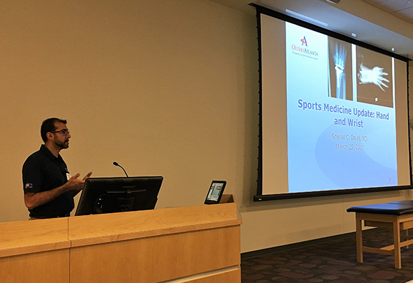 Dr. Snehal Dalal presenting Dr. Snehal Dalal presenting