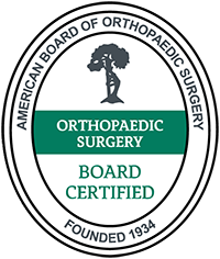 American Board of Orthopaedic Surgery Orthopaedic Surgery Board Certified logo American Board of Orthopaedic Surgery Orthopaedic Surgery Board Certified logo