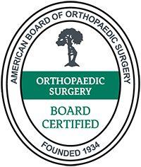American Board of Orthopaedic Surgery Orthopaedic Surgery Board Certified logo