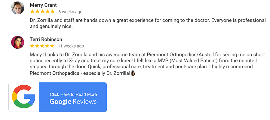 Zorrilla google reviews